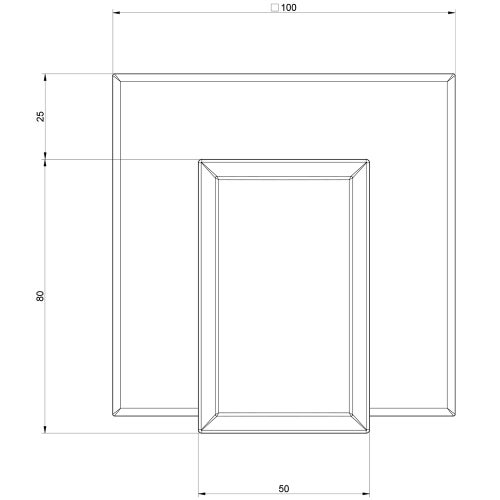 Immagine di Gessi ELEGANZA miscelatore a parete, 1 uscita, senza corpo incasso, finitura gold CCP 46106#080