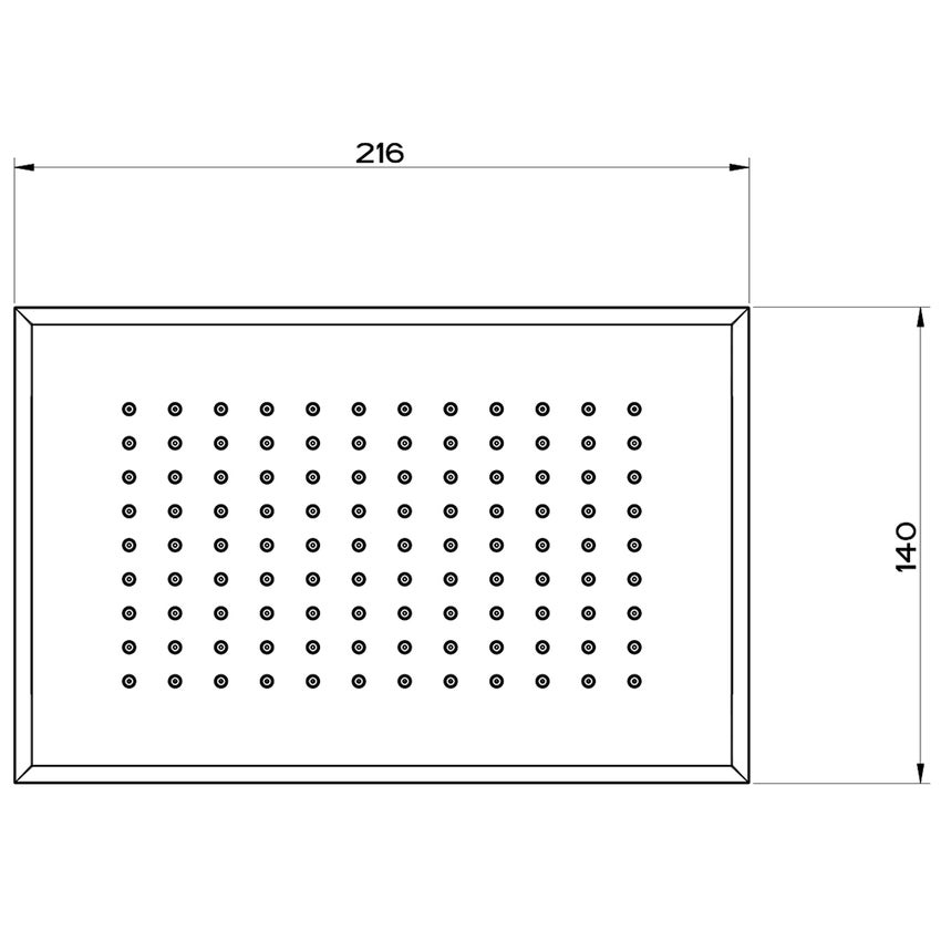Immagine di Gessi ELEGANZA soffione anticalcare a soffitto, orientabile, finitura gold brushed CCP 46152#087
