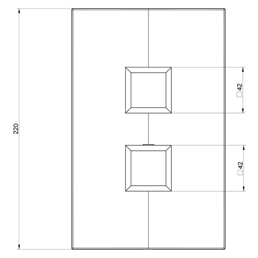 Immagine di Gessi ELEGANZA miscelatore termostatico per doccia, a parete, 3 uscite, finitura gold CCP 46236#080