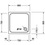 Immagine di Duravit D-CODE piatto doccia quadrato 80 cm, colore bianco 720101000000000