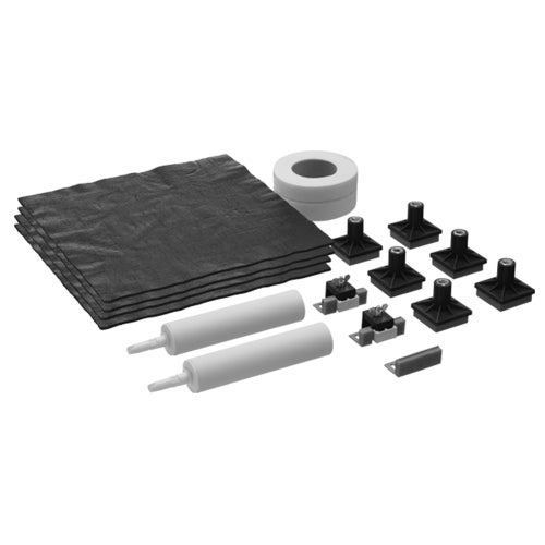 Immagine di Duravit Set fonoassorbente per piatti doccia in acrilico, colore bianco 791369000000000