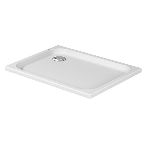 Immagine di Duravit D-CODE piatto doccia di forma rettangolare, L.100 P.70 cm, colore bianco 720093000000000