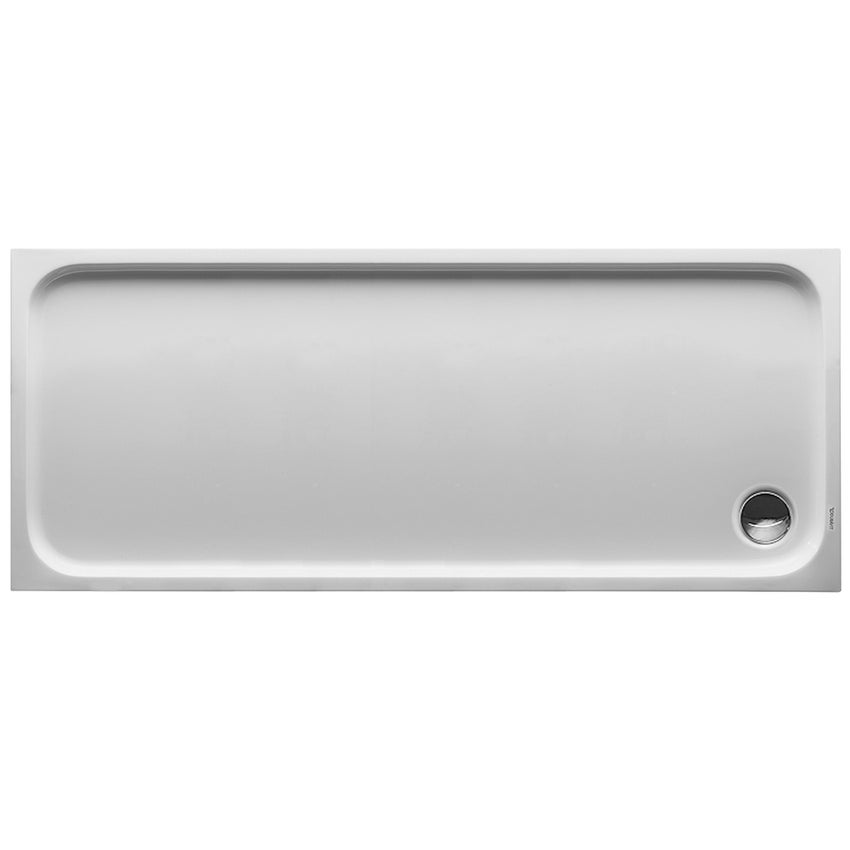 Immagine di Duravit D-CODE piatto doccia di forma rettangolare, L.170 P.70 cm, colore bianco 720096000000000