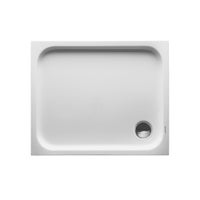 Immagine di Duravit D-CODE piatto doccia di forma rettangolare, L.90 P.75 cm, colore bianco 720104000000000