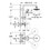 Immagine di Grohe Tempesta Cosmopolitan 160 Sistema doccia con miscelatore termostatico finitura cromo 26223000