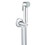 Immagine di Grohe TEMPESTA-F idroscopino 30 con raccordo erogatore con supporto a parete e flessibile Silverflex Long-Life 100 cm, finitura cromo 26358000