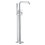 Immagine di Grohe Essence Rubinetto per vasca con installazione a pavimento con manopola doccia GROHE Euphoria Cosmopolitan Stick, raggio di rotazione regolabile di 0°/150°/360°, AquaGuide finitura cromo 23491001