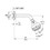 Immagine di Grohe Relexa Braccio doccia sporgenza 203 mm finitura cromo 27412000