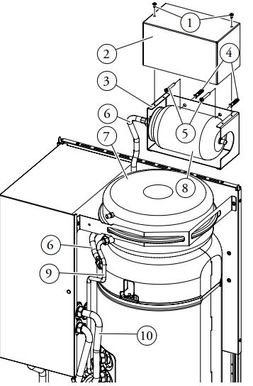 Immagine di Immergas Kit vaso supplementare 2 litri per MAGIS VICTRIX ErP, VICTRIX SUPERIOR / PLUS ErP, NIKE ECO 24 e AVIO ECO 24 3.018433