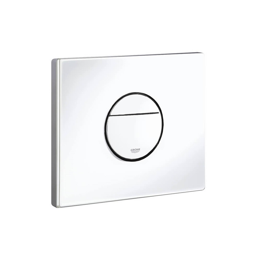 Immagine di Grohe NOVA COSMOPOLITAN piastra di azionamento per WC, per cassette di sciacquo da incasso Dual Flush e Start&Stop, colore bianco 38765SH0