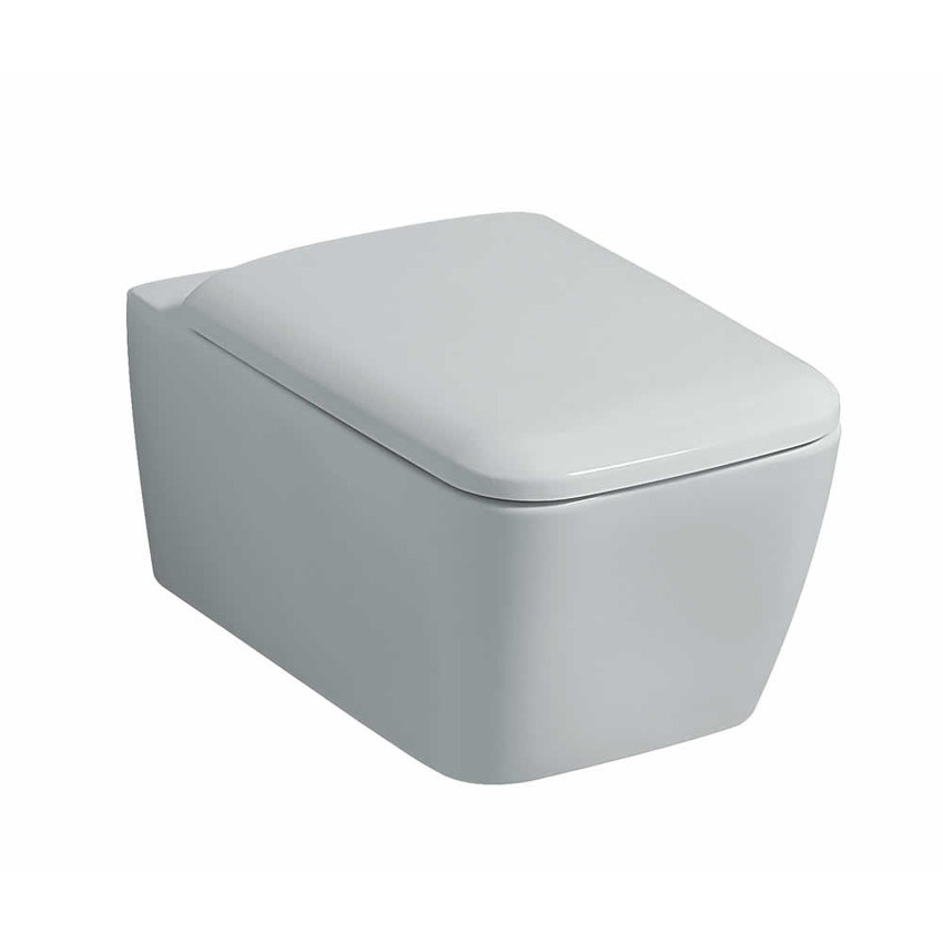 Immagine di Pozzi Ginori Metrica vaso sospeso completo di sedile, bianco 79315000