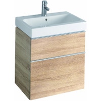 Immagine di Pozzi Ginori Metrica mobile sospeso 60, finitura rovere naturale 79777071