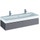 Pozzi Ginori Metrica mobile sospeso 120, finitura grigio platino lucido 79775095