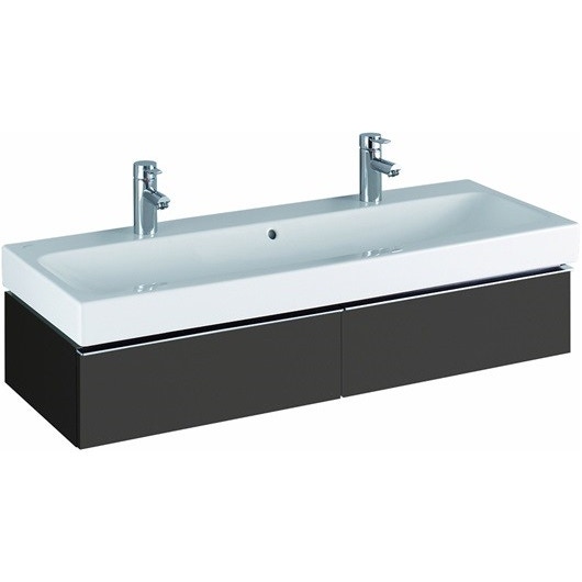 Immagine di Pozzi Ginori Metrica mobile sospeso 120, finitura grigio lava opaco 79775075