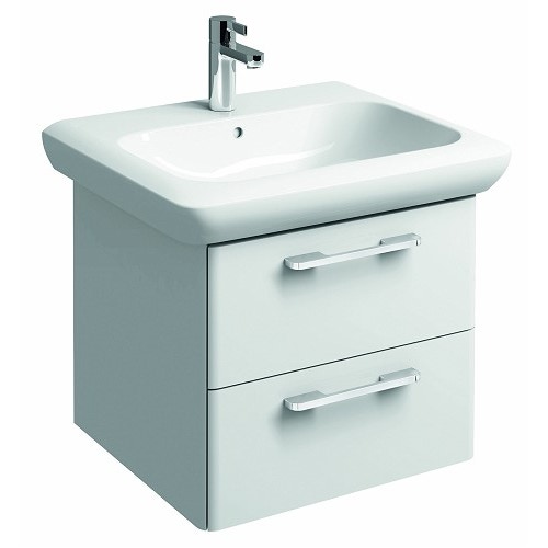 Immagine di Pozzi Ginori Fast mobile sospeso 50, finitura bianco lucido 78771083