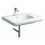 Immagine di Pozzi Ginori Fast lavabo asimmetrico 70 destro, bianco  78070000