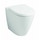 Pozzi Ginori Fast vaso con scarico multi a parete o a pavimento completo di sedile con chiusura ammortizzata, bianco 78332000