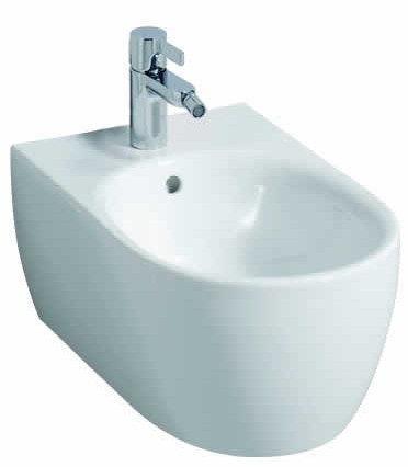Immagine di Pozzi Ginori Fast bidet sospeso per allacciamento acqua interno, bianco 78255000