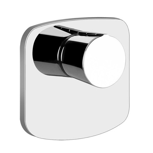 Immagine di Gessi CONO miscelatore termostatico ad alta portata, a parete, colore nero finitura opaco 45252#299