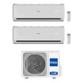 Immagine di Haier TUNDRA PLUS R32 Climatizzatore a parete dual split inverter Wi-Fi bianco | unità esterna 4 kW unità interne 7000+7000 BTU 2U40S2SM1FA+AS[20|20]TADHRA-2