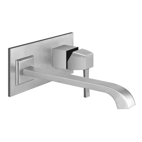 Gessi 31255#149 MIMI soffione doccia con braccio da soffitto altezza 270 mm  snodato con attacco da 1/2 e anticalcare finitura finox