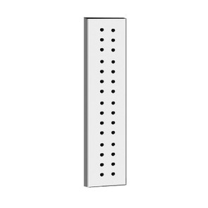 Immagine di Gessi WELLNESS soffione laterale, finitura cromo 32975#031