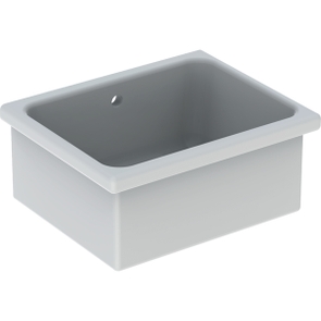 Immagine di Geberit PUBLICA RUSCELLO lavatoio L.60 cm polivalente, colore bianco finitura lucido 500.885.00.1