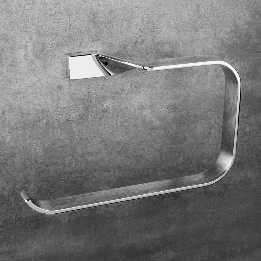 Immagine di Colombo Design ALIZÉ porta salviette ad anello, finitura cromo B25310CR