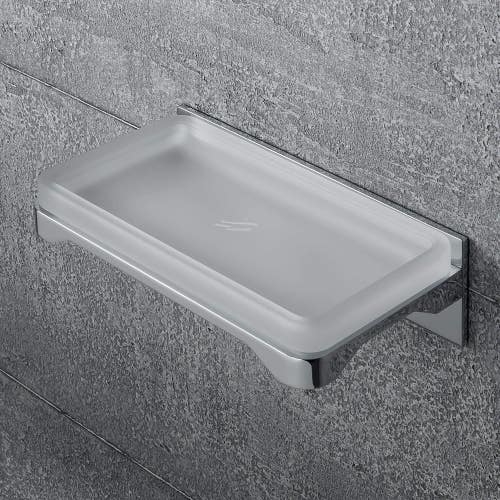 Immagine di Colombo Design FOREVER porta sapone, finitura cromo B29010CR-VAN