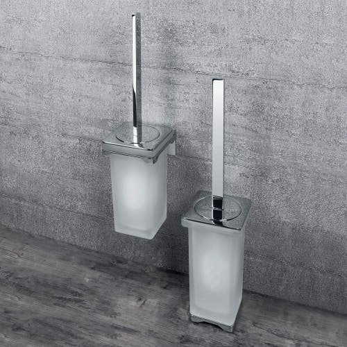 Immagine di Colombo Design FOREVER porta scopino d'appoggio, finitura cromo B29060CR-VAN