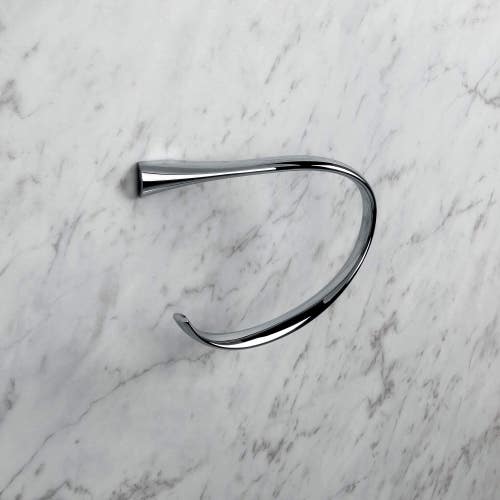 Immagine di Colombo Design LAND porta salviette ad anello, finitura cromo B28310CR