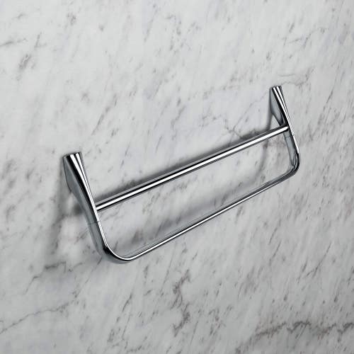 Immagine di Colombo Design LAND porta salviette doppio, finitura cromo B28880CR