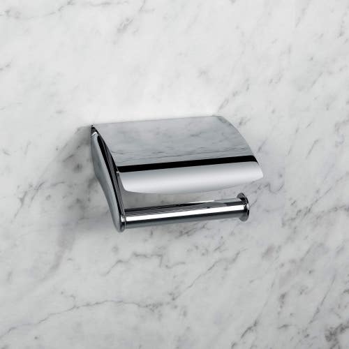 Immagine di Colombo Design LAND porta rotolo coperto, finitura cromo  B28910CR