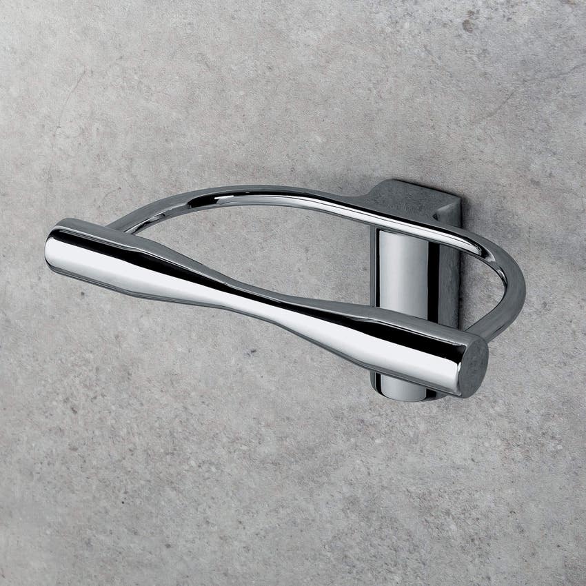 Immagine di Colombo Design LUNA porta rotolo, finitura cromo  B01080CR