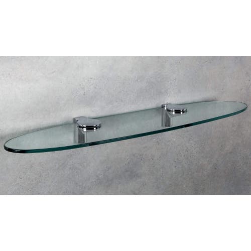 Immagine di Colombo Design LUNA mensola, finitura cromo B01300CR-VT