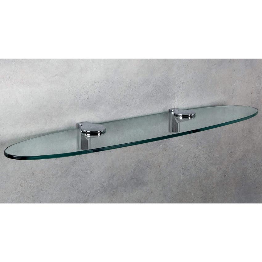 Immagine di Colombo Design LUNA mensola, finitura cromo B01300CR-VT