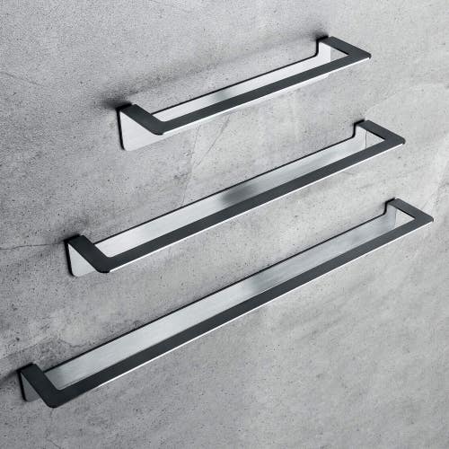 Immagine di Colombo Design OVER porta salvietta L.60 cm, finitura satinato (fissaggio biadesivo) B70110SS