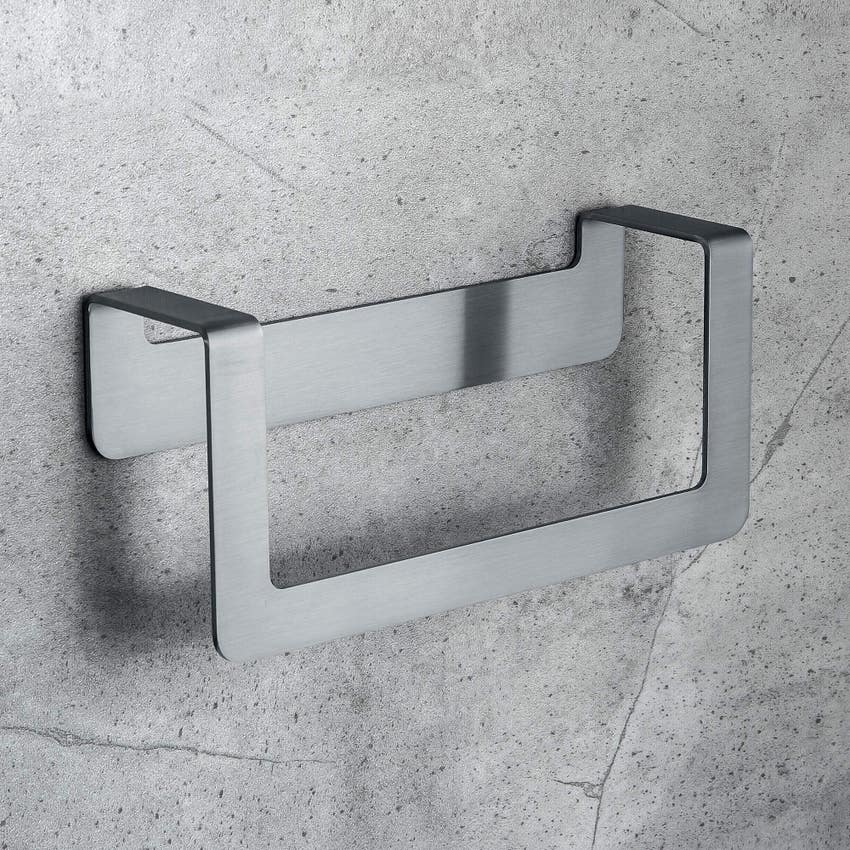 Immagine di Colombo Design OVER porta salvietta ad anello, finitura satinato (fissaggio biadesivo) B70310SS