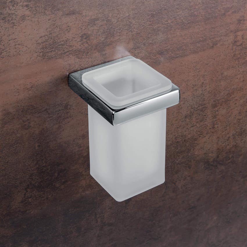 Immagine di Colombo Design LULÙ porta bicchiere, finitura cromo  B62020CR-VAN