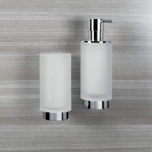 Immagine di Colombo Design NORDIC porta bicchiere, finitura cromo  B52020CR-VAN