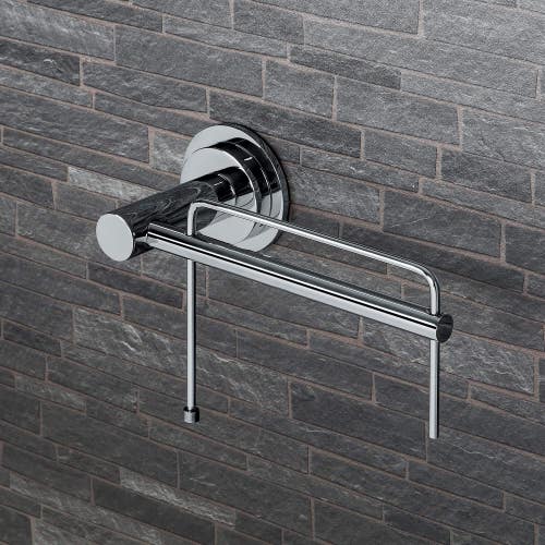 Immagine di Colombo Design PLUS porta rotolo destro, finitura cromo  W4908DCR