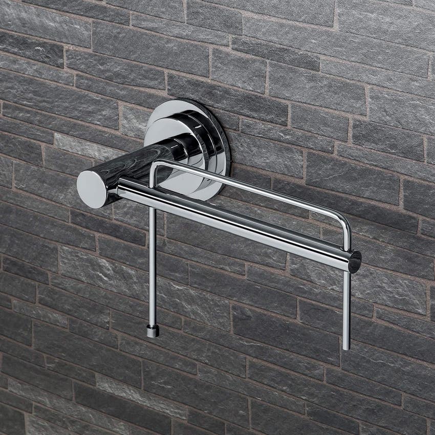 Immagine di Colombo Design PLUS porta rotolo destro, finitura cromo  W4908DCR