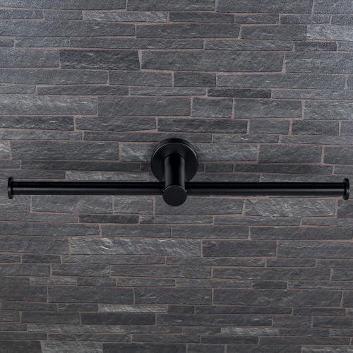 Immagine di Colombo Design PLUS set a muro con porta scopino, porta rotolo doppio, appenditutto, porta sapone e porta salviette doppio, finitura cromo SETPL003