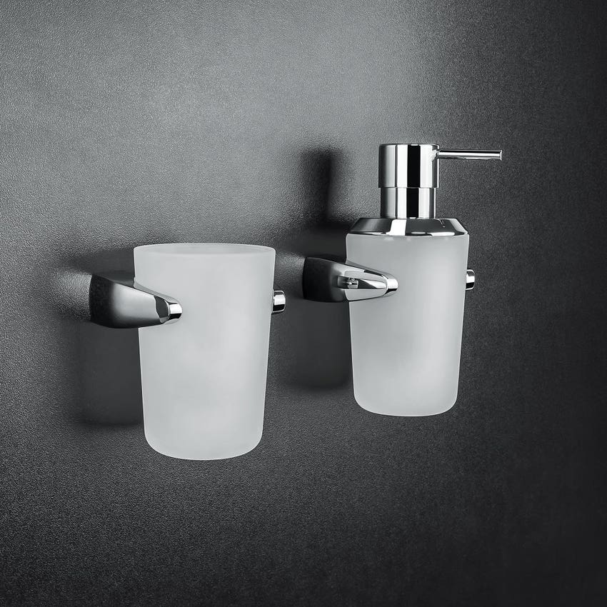 Immagine di Colombo Design ROAD porta bicchiere, finitura cromo B80020CR-VAN