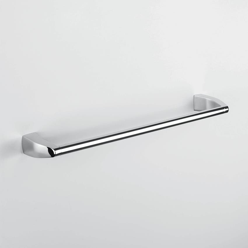 Immagine di Colombo Design ROAD porta salviette L.49,7 cm, finitura cromo/carbonio B8010CRQ