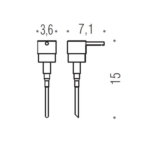 Immagine di Colombo Design RICAMBIO pompetta per dispenser sapone liquido, finitura cromo B93800CR