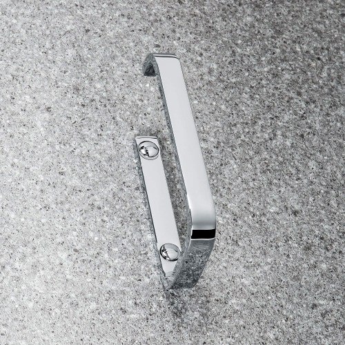 Immagine di Colombo Design TIME porta rotolo reversibile, finitura cromo  W42080CR
