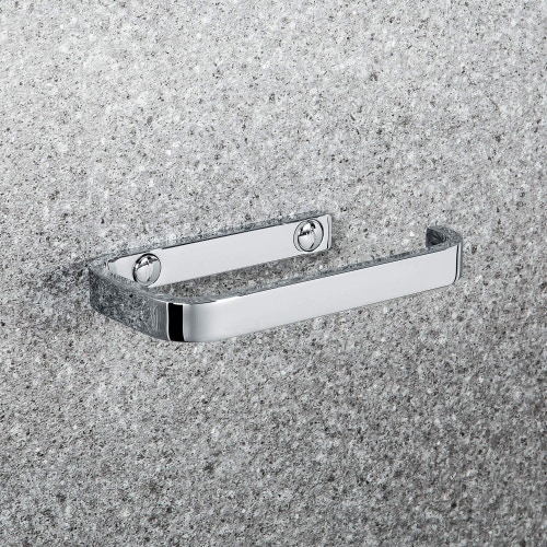 Immagine di Colombo Design TIME porta rotolo reversibile, finitura cromo  W42080CR