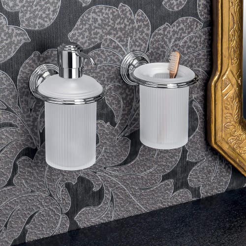 Immagine di Colombo Design HERMITAGE dispenser sapone liquido, finitura cromo B93350CR-VAN