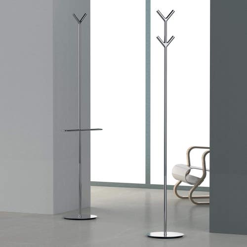 Immagine di Colombo Design PLANETS piantana con quattro appendiabiti, finitura cromo B98120CR